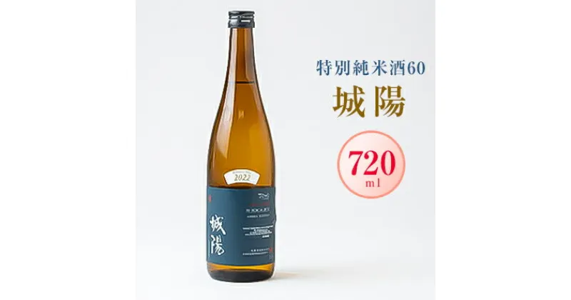 【ふるさと納税】日本酒「城陽」特別純米酒60　720ml【1419878】