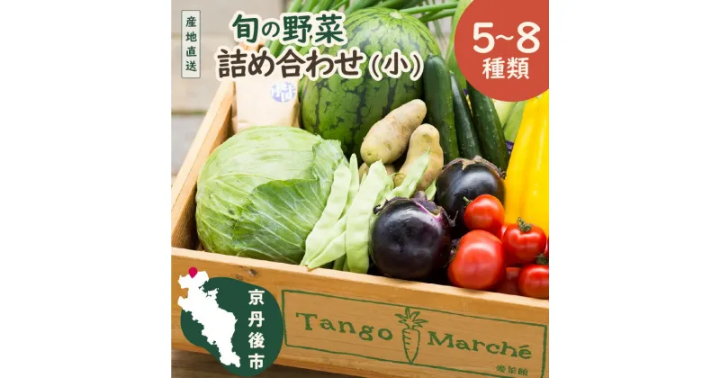 【ふるさと納税】高レビュー★ 京のお野菜詰め合わせ／京丹後産・旬の野菜 5〜8種詰め合わせ（小）　お野菜 野菜 詰め合わせ セット 季節もの 大容量 厳選 新鮮 お試し 京丹後 献立 とれたて 旬 春 夏 秋 冬 ふるさと納税 野菜 京野菜 送料無料