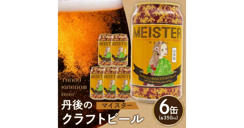 【ふるさと納税】京都 丹後のクラフトビール マイスター6缶セット TANGO KINGDOM Beer（350ml×6本） ビール クラフトビール 地ビール ご当地ビール ご当地 缶ビール 缶 食のみやこ マイスター ふるさと納税 ビール ふるさと納税 クラフトビール 人気