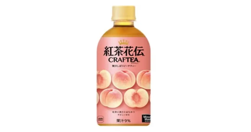 【ふるさと納税】紅茶花伝CRAFTEA贅沢しぼりピーチティー440mlPET×24本【1126521】