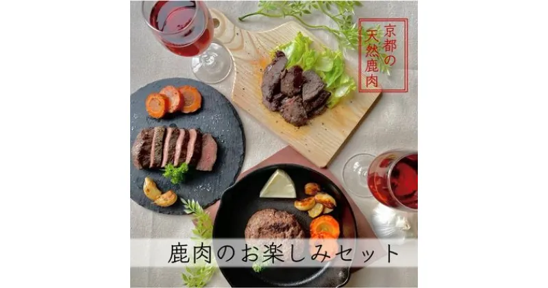 【ふるさと納税】京都ジビエ【やまとある工房】鹿肉お楽しみセット　 鹿肉 お肉 鹿肉ソーセージ ジビエ 鹿肉ステーキ 詰め合わせ セット