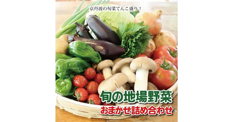 【ふるさと納税】京丹波町和知地区で栽培された旬の地場野菜詰め合わせ　【新鮮 旬野菜 季節の野菜 野菜 京野菜 地元野菜 詰め合わせ セット とれたて おまかせ 野菜セット】 ※北海道・東北・沖縄は配送不可