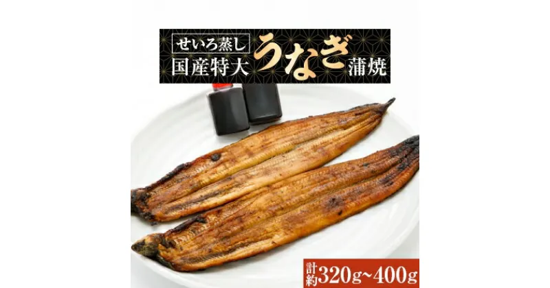 【ふるさと納税】蒸篭(せいろ)蒸し　国産特大うなぎ蒲焼2尾　特製タレ2個【配送不可地域：離島】【1094616】