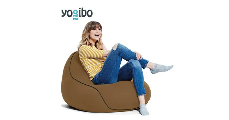 【ふるさと納税】Yogibo Lounger(ヨギボー ラウンジャー)チョコレートブラウン【配送不可地域：離島】【1167705】