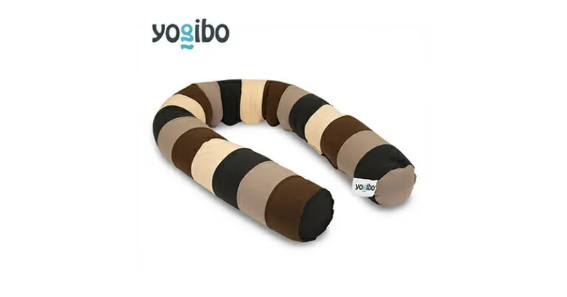 【ふるさと納税】Yogibo Caterpillar RollLong(ヨギボーキャタピラーロールロング)ナチュラル【配送不可地域：離島】【1167770】