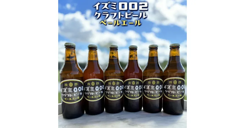 【ふるさと納税】＼選べる本数／イズミ002クラフトビール ペールエール 330ml ※2025年2月上旬～3月下旬頃に順次発送 ※離島への配送不可