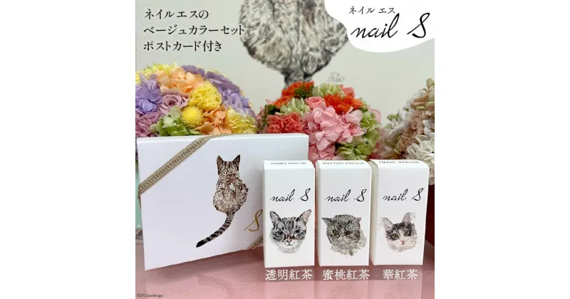 【ふるさと納税】化粧品 マニキュア「ネイルエス」紅茶セット｜シンセリティーコスメ 大阪府 守口市 [2013r]