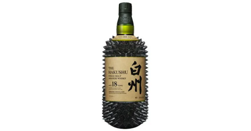 【ふるさと納税】ウィスキー オリジナル デコレーションボトル (トゲ白州18年:700ml)【1511553】