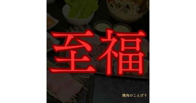 【ふるさと納税】【枚方市　焼肉のこんげり】　特別焼肉ランチ御膳ペアチケット【1497034】