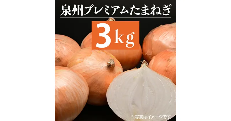 【ふるさと納税】射手矢さんちの泉州プレミアムたまねぎ 3kg