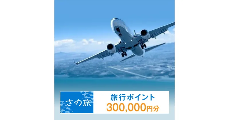 【ふるさと納税】さの旅 旅行ポイント 300,000円分 ホテル 旅館 宿泊予約 国内旅行 旅行 予約 宿泊 連泊 観光 観光地 国内 1泊以上する旅行 ポイント 24時間 いつでも利用可能 旅 大阪府 泉佐野市