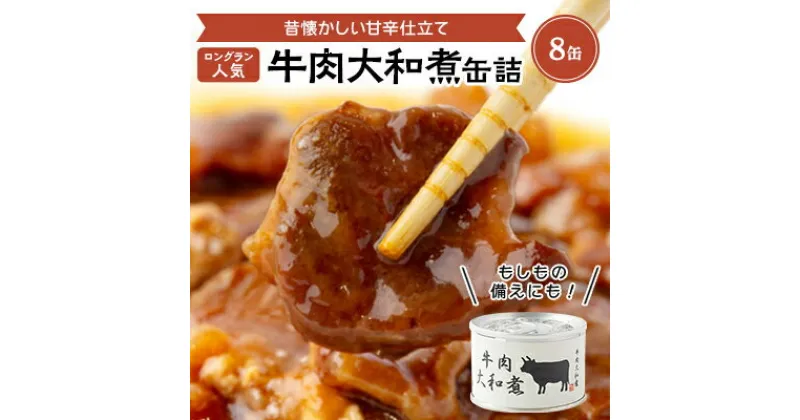 【ふるさと納税】牛肉大和煮缶詰　8缶【1153862】