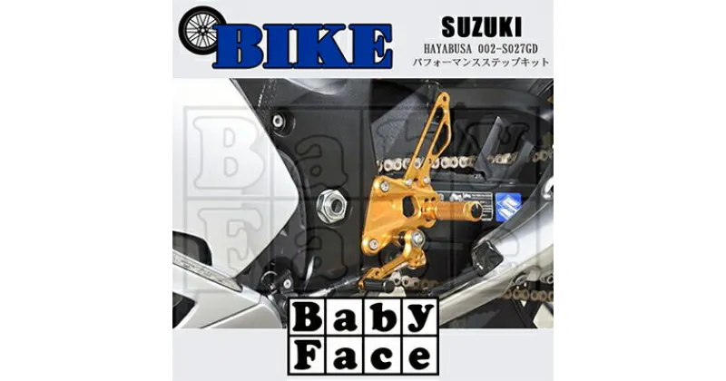 【ふるさと納税】ベビーフェイス　パフォーマンスステップキット　SUZUKI HAYABUSA 002-S027GD【1446782】