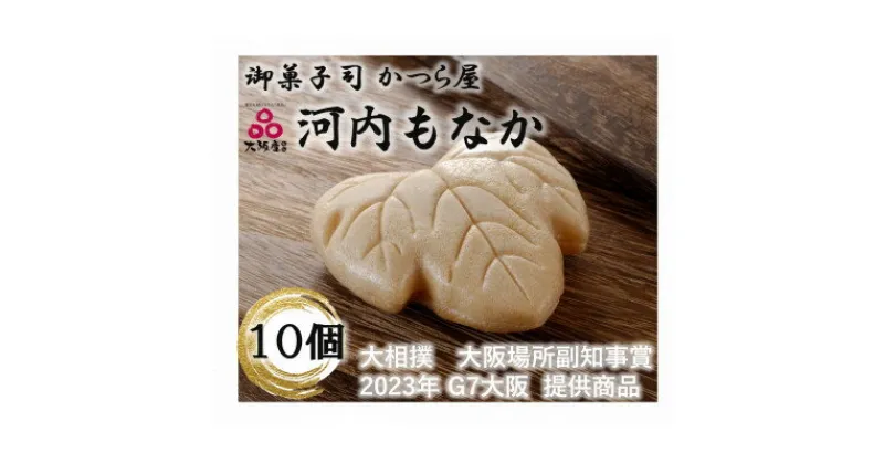 【ふるさと納税】大阪産(もん)名品・河内もなか10個入り　【1305578】