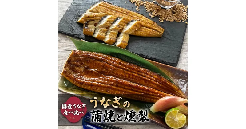 【ふるさと納税】《国産うなぎ食べ比べ》 鹿児島産うなぎの蒲焼と燻製の饗宴｜株式会社ヒラオ 鰻 ウナギ かば焼き くんせい スモーク うな重 うな丼 セット商品 大阪府寝屋川市 送料無料 ギフト [0179]